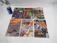 6 comics book Spider-Man