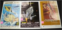 Three 1970s-80s one sheet USA movie posters