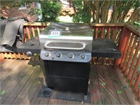 Char Broil (4) Burner Gas Grill with Cover, Mat &