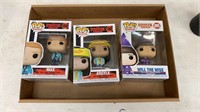Funko Pops: Stranger Things, Max, Argyle and Will