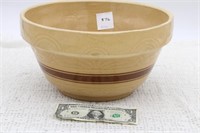 UNMARKED 12" BROWN BANDED BOWL