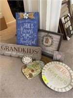grandparent and Christian wall decor