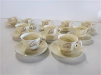20pc Cup & Saucer Set, made in Japan