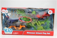 Kid Connection Dinosaur Attack Play Set 22 Pieces