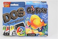 Dos and Go Fish Card Games Packs