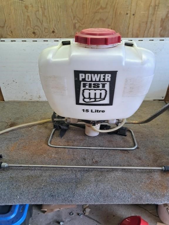 PowerFist sprayer