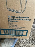 New in box. Automated roll towel dispenser