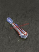 3.5in Glass Chillum Pipe (living room)