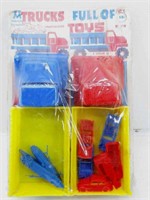 1967 MINT Plastic "Trucks Full of Toys"