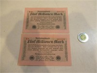 Billet allemand  200 000 Mark 1923