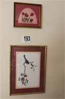 Two Framed Embroideries