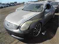 2004 Infiniti G35 JNKCV54E54M301314 Gray