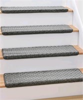 Trail dream Carpet Stair Treads 15 Pack Grey