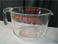 Big 8~cup Pyrex glass Measuring & Mixing Bowl