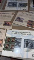 Certificate of appreciation US fish and wildlife