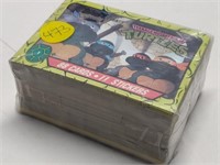 Sealed 1989 Topps TMNT 88 Cards & 11 Stickers Set