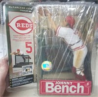 2007 Cincinnati Reds Johnny Bench Cooperstown coll