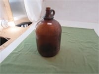 1 Gallon Glass Roman Cleanser Bottle Brown