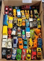 FLAT OF TOY VEHICLES