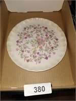 Rose Pattern Decorative Plate