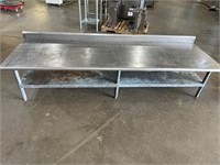 96” x 30” x 20” Stainless Equipment Stand