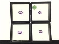 Amesthest gem stones in Specialty cases