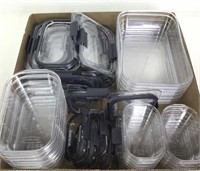 (23) Rubbermaid Tupperware Containers