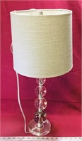 Large Glass Table Lamp