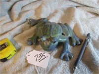 POTTERY FROG - SIGNED
