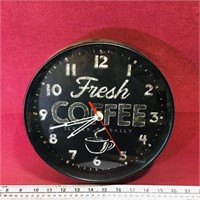 "Fresh Coffee" Wall Clock (Working)