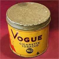 Vogue Cigarette Tobacco Can (Vintage)