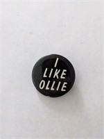 I Like Oliver North pin