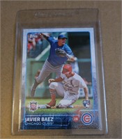 2015 Javier Baez Topps Rookie Baseball Card