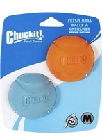 New Chuckit! Medium Fetch Ball 2.5", 2 Pack