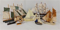 Small Model ships