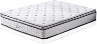 Twin Mattress 11.4 Inch Memory Foam Hybrid