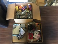 3 BOXES OF STEREO PARTS