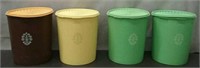 Box-4 Vintage Tupperware Canisters