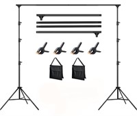 LCUIRC PHOTO BACKDROP STAND 8.5x10FT CASE TORN