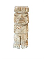 Hand Carved Marble Tiki Sculpture