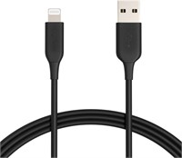 Basics ABS USB-A to Lightning Cable Cord, MFi