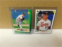 Mike Mussina RCs - Lot of 2 CARDS