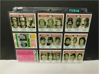1979 Topps MLB - Lot of 9 CARDS