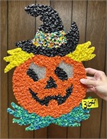 Vintage Halloween Popcorn Pumpkin