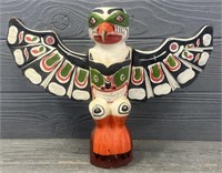 Antique Indigenous Totem Pole