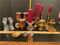 Candle Sticks & Holders Brass+