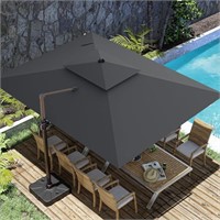 $579  10x13FT Cantilever Outdoor Patio Umbrella