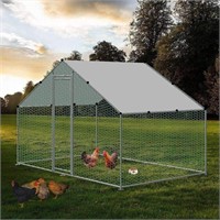$170  Large Chicken Coop Walk-in Metal Poultry Cag