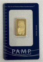 10g GOLD PAMP SUISSE BAR