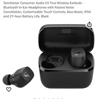 Sennheiser Consumer Audio CX True Wireless Earbuds